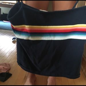 Brandy Melville Faye Rainbow Tank